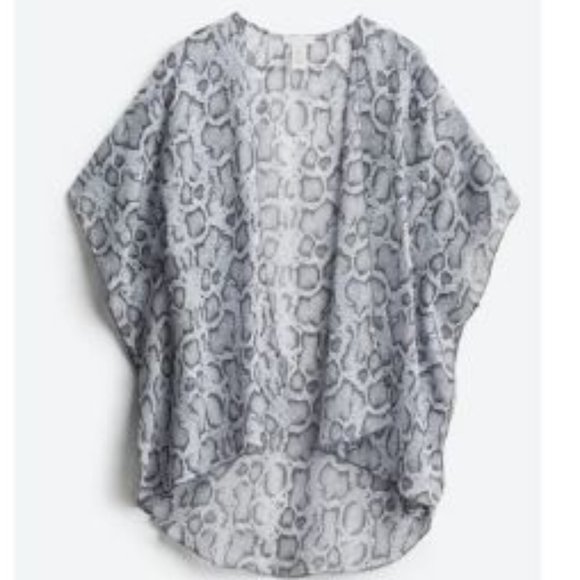 Open Front Woven Blouse - Picture 1 of 3